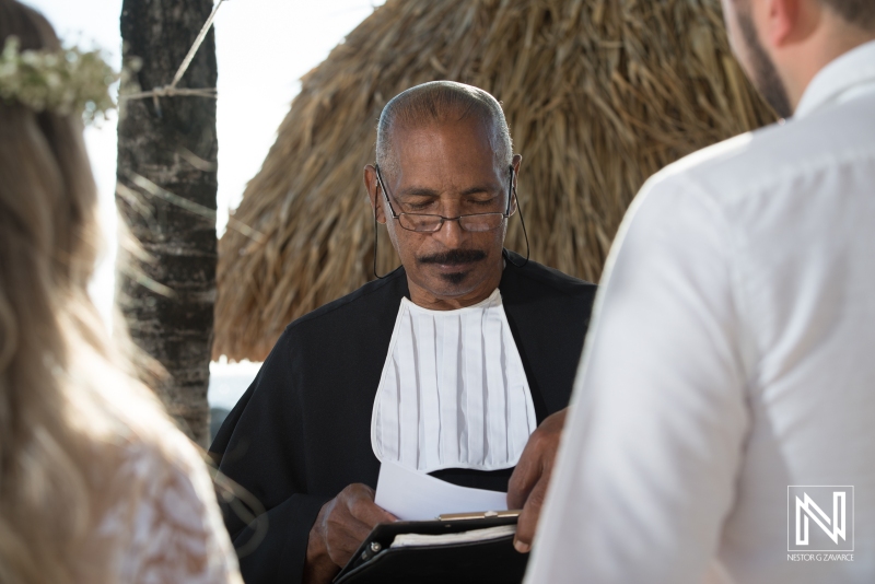Officiant Wedding Ceremony on the beach