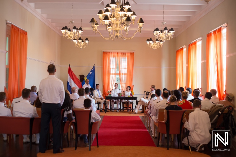 Civil wedding at Kranshi Curacao