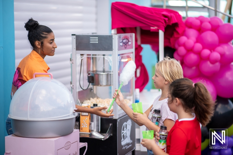 Celebrating a Birthday in Curacao with Cotton Candy and Excitement