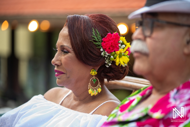 Celebration of a Birthday in Curacao with Colorful Decorations and Joyful Expressions