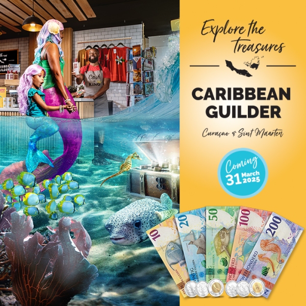 New currency campaign launched for Curacao and Sint Maarten featuring the Caribbean Guilder for 2025