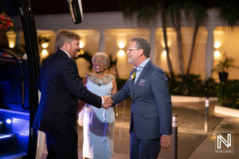 Dutch King visit at Marriot