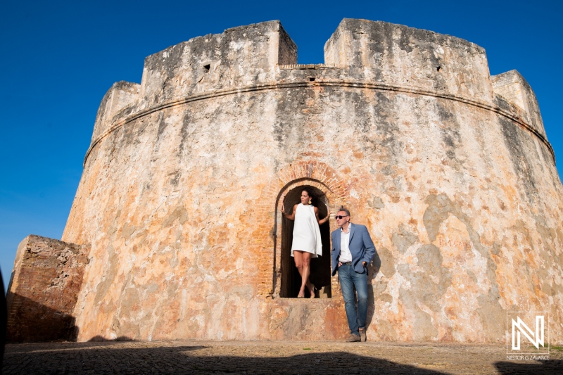 Couple photoshoot session at Fort Beekenburg