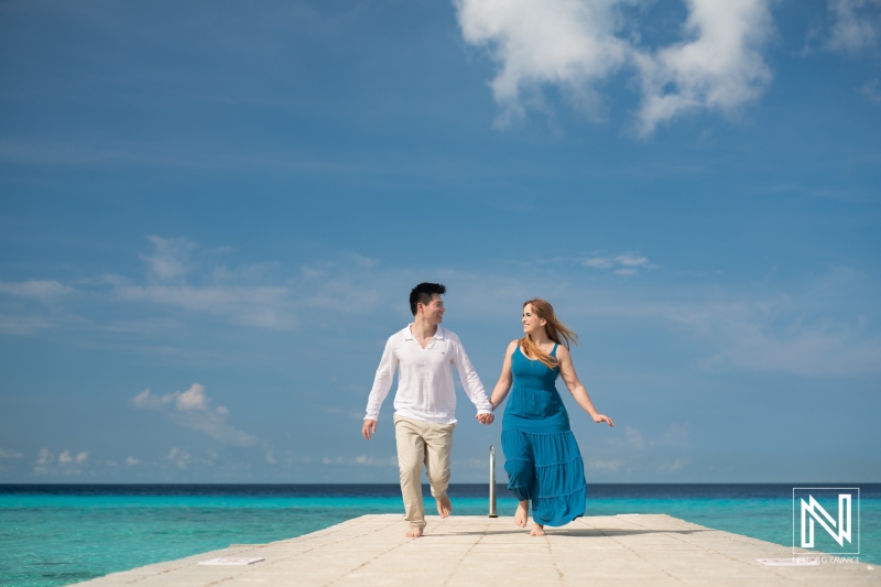 Couple photoshoot at Porto Mari Beach