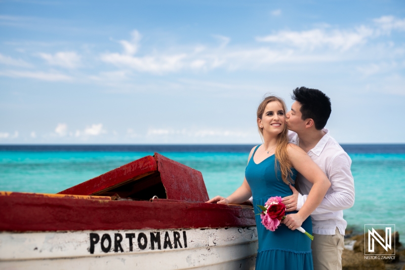 Couple photoshoot at Porto Mari Beach