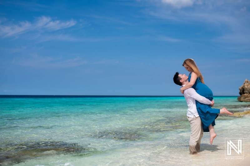 Couple photoshoot at Porto Mari Beach