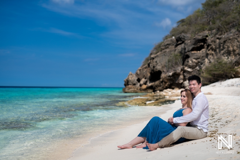 Couple photoshoot at Porto Mari Beach