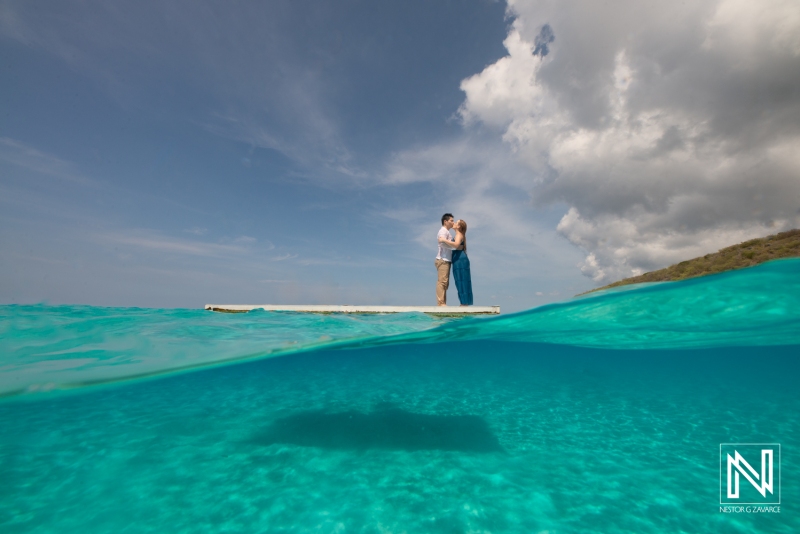 Couple photoshoot at Porto Mari Beach