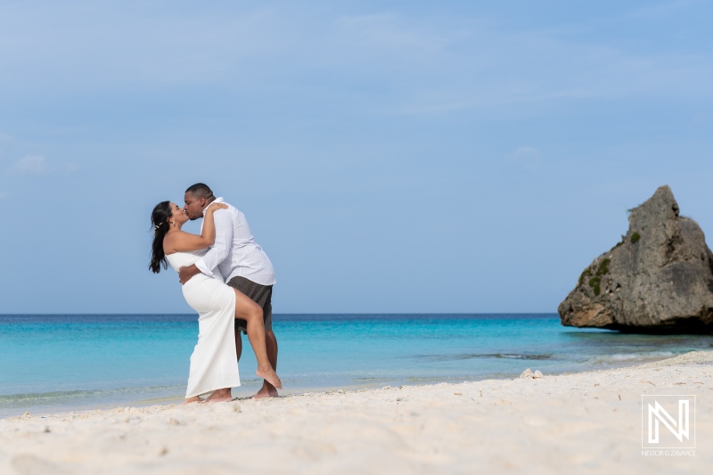 Couple photoshoot at Cas Abao Beach