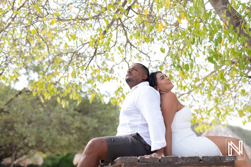 Couple photoshoot at Cas Abao Beach