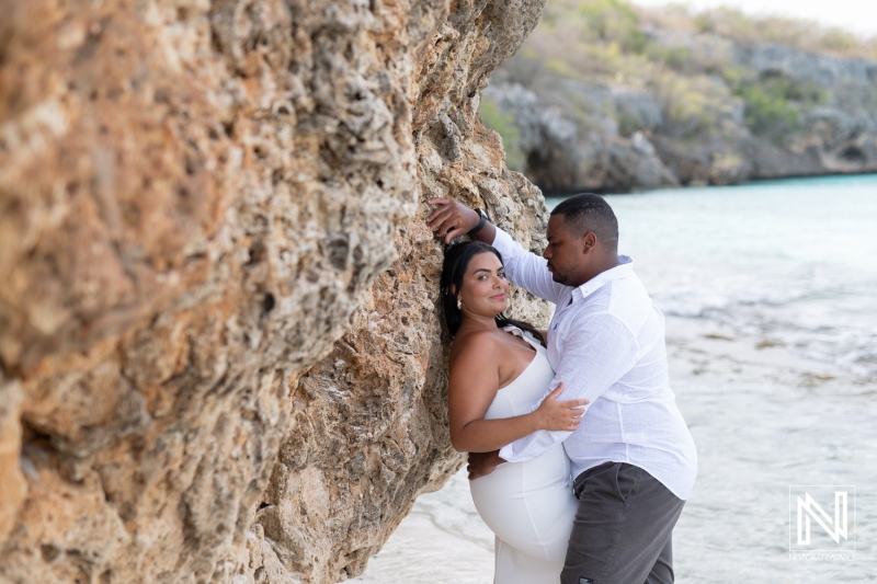 Couple photoshoot at Cas Abao Beach