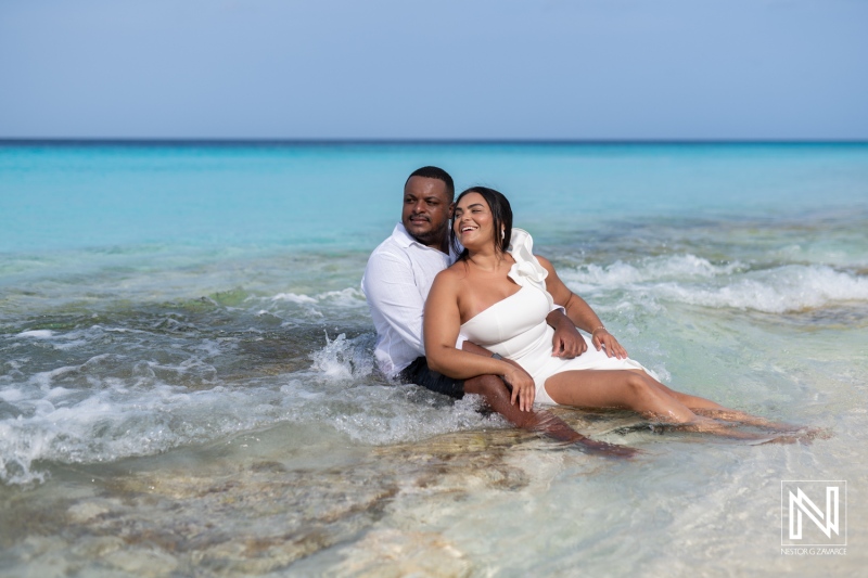 Couple photoshoot at Cas Abao Beach