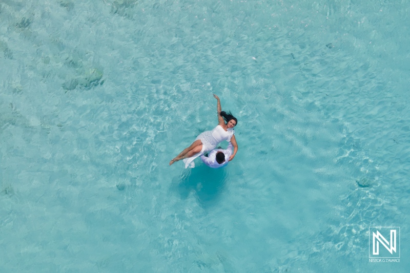 Couple photoshoot at Cas Abao Beach