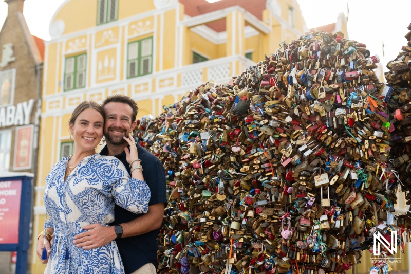 Couple photoshoot at Curacao Hearts