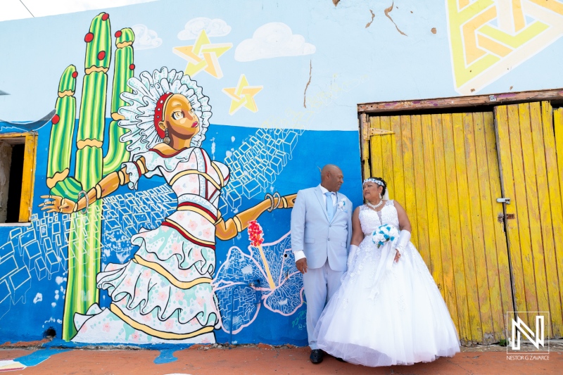 Colorful Caribbean Destination Wedding
