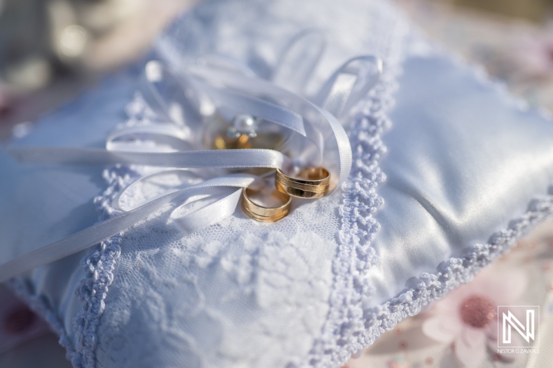 Romantic Wedding Ceremony by the Sea