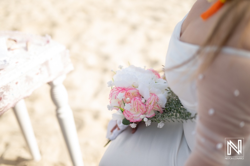 Romantic Wedding Ceremony by the Sea