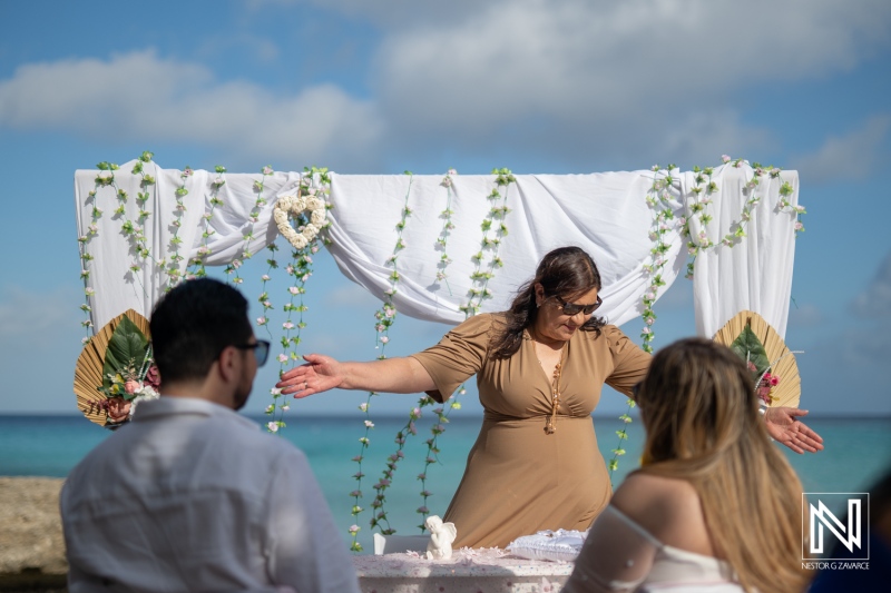 Elegant Bride at Daaibooi Beach
