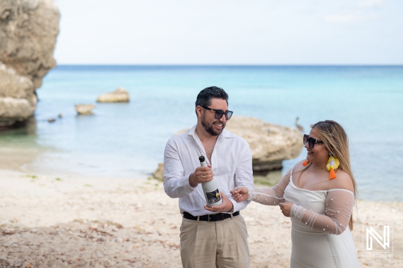 Romantic Wedding Ceremony by the Sea