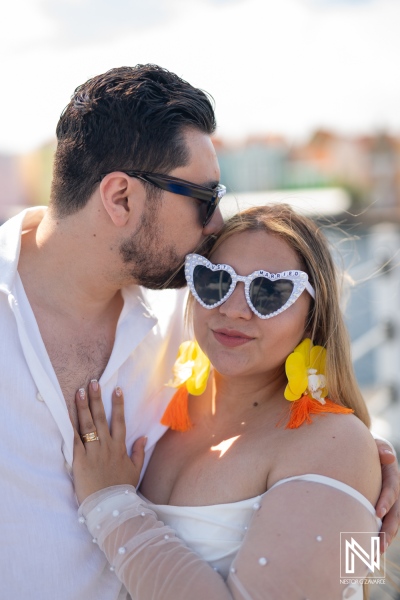 Destination Wedding at Daaibooi Beach