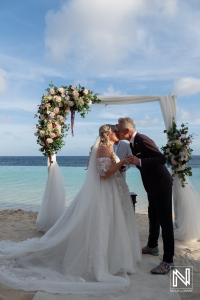 Bride at Renaissance Curacao Resort