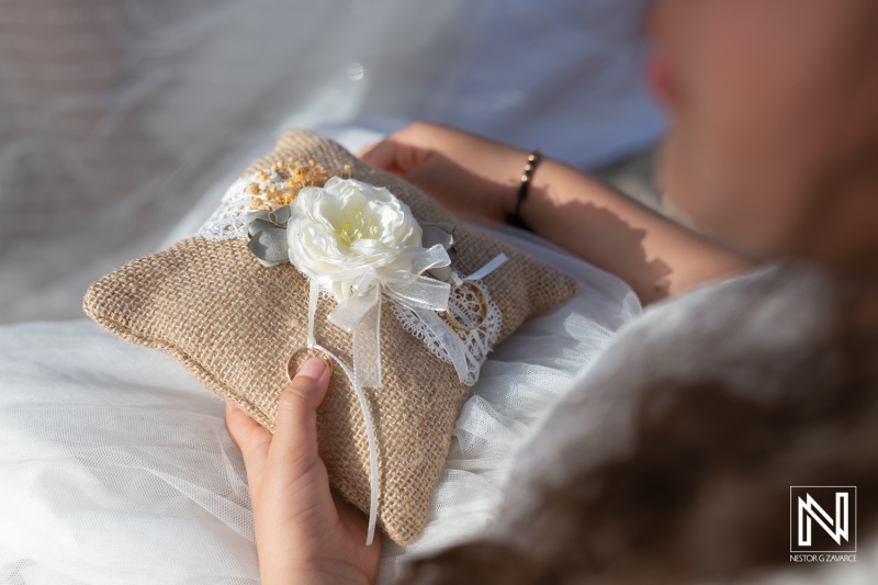 Elegant Destination Wedding Portrait