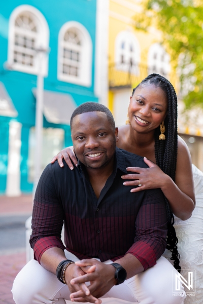 Engagement photoshoot at Punda