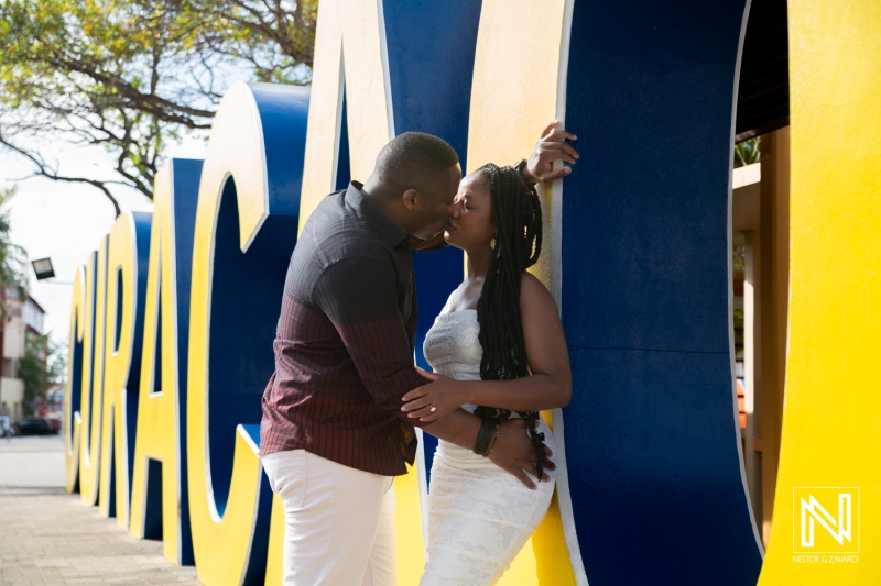 Engagement photoshoot at Punda