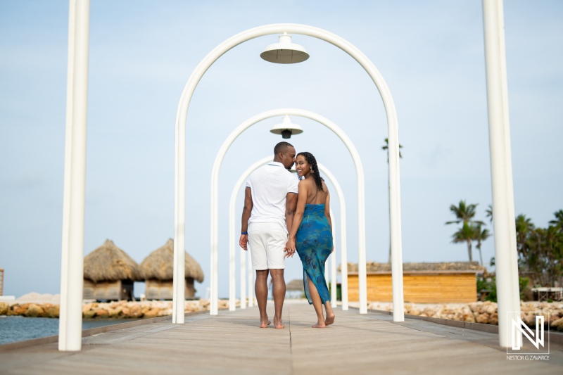 Engagement photoshoot at Mangrove Beach Corendon