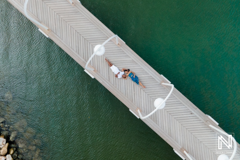 Engagement photoshoot at Mangrove Beach Corendon