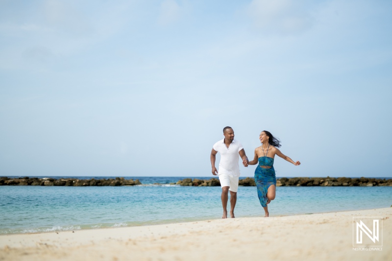 Engagement photoshoot at Mangrove Beach Corendon