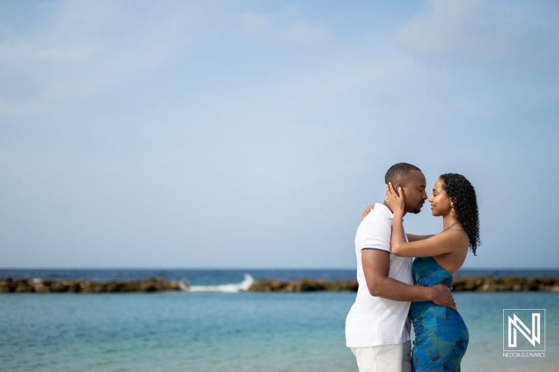 Engagement photoshoot at Mangrove Beach Corendon