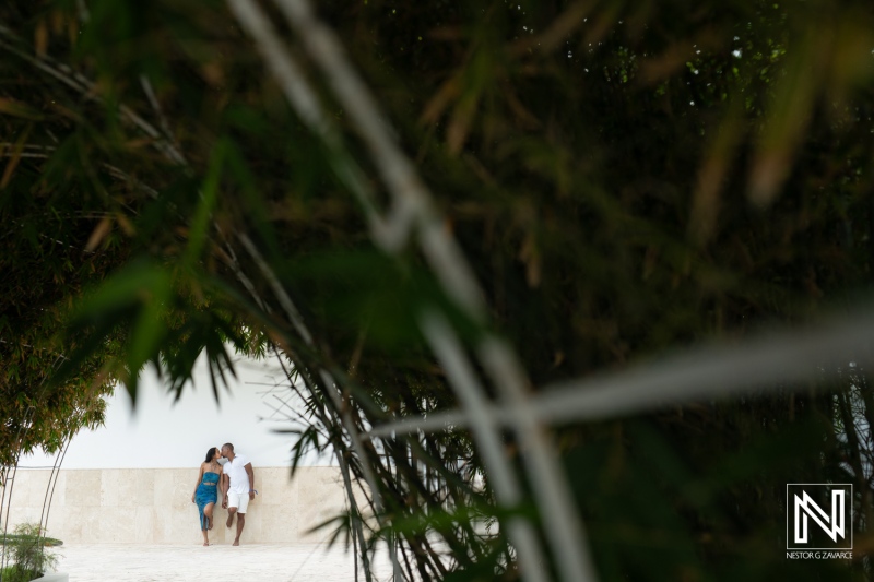 Engagement photoshoot at Mangrove Beach Corendon