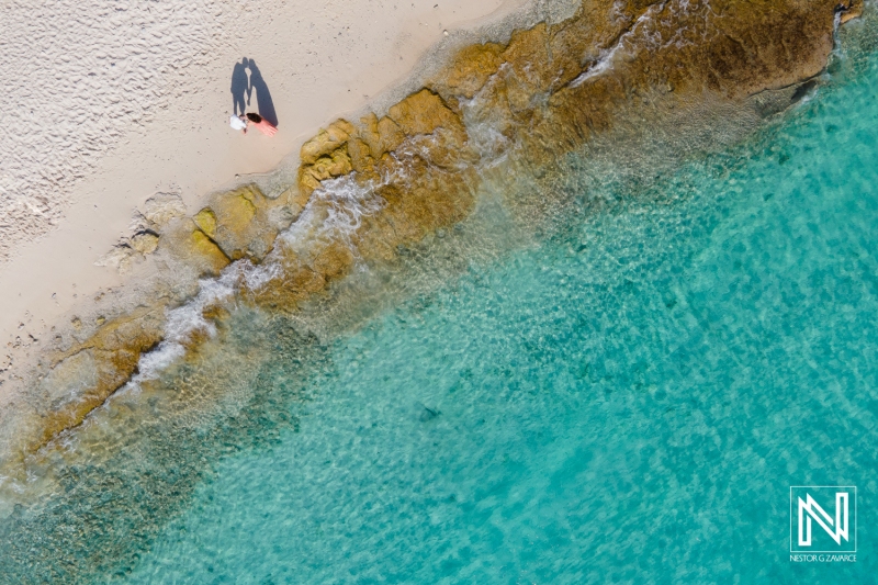 Curacao engagement photography at Cas Abao