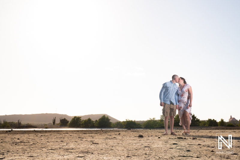 Curacao engagement photography at Willibrordus