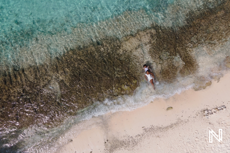 Engagement photoshoot at Cas Abao Beach