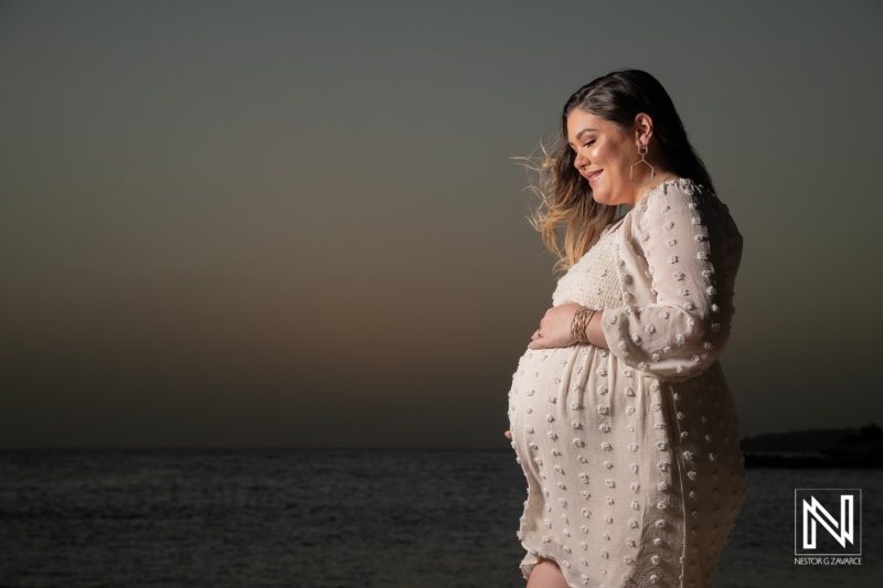 Maternity Sunset Photographer Curacao