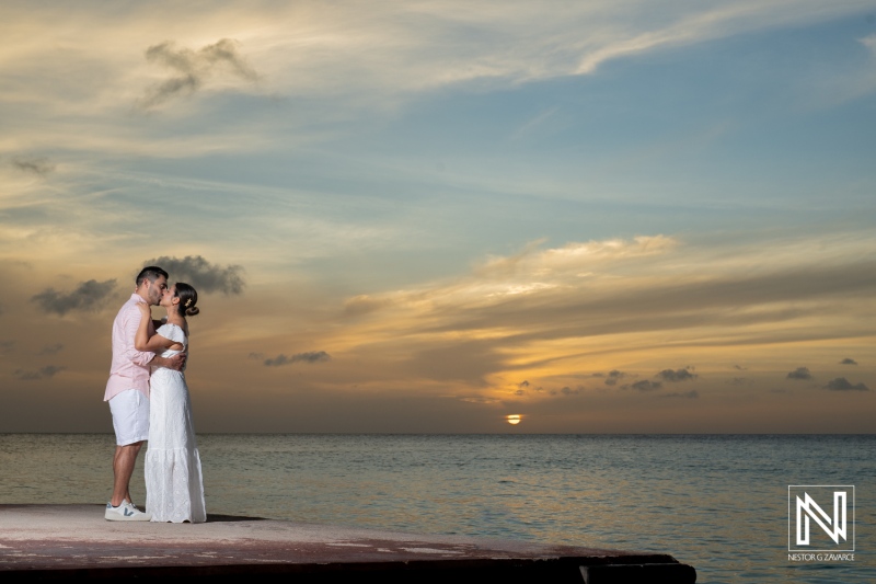 Tropical Wedding Proposal Photography