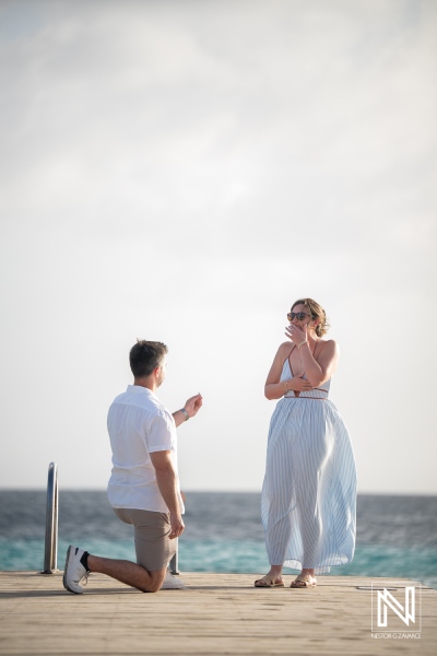 Wedding Proposal at Playa Porto Mari