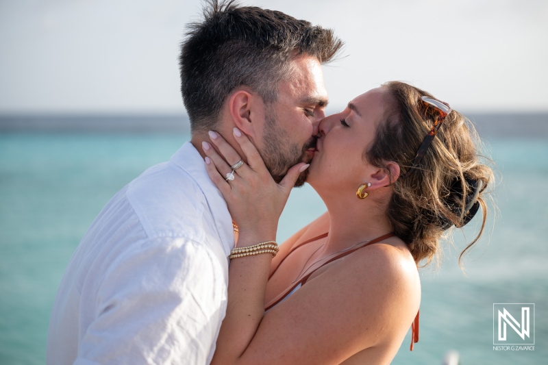 Caribbean Marriage Proposal by the Sea