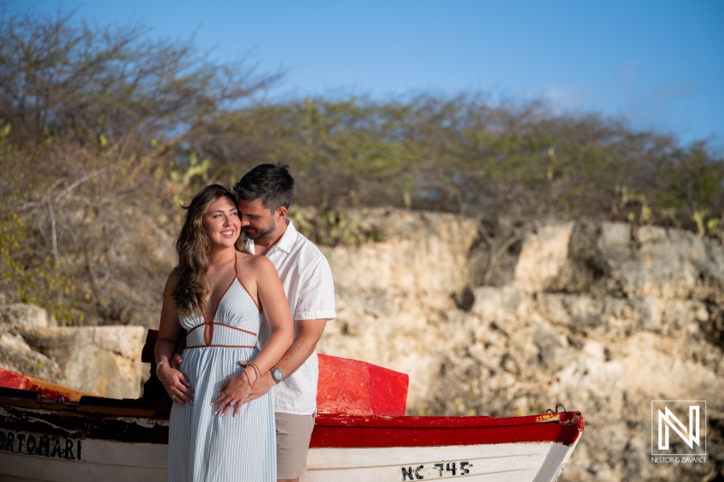 Romantic Engagement at Porto Mari