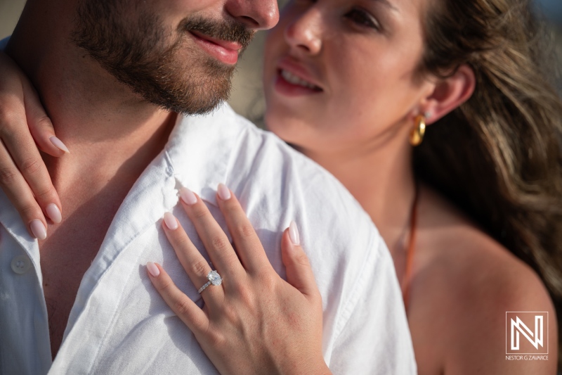 Joyful Proposal Celebration in Curacao