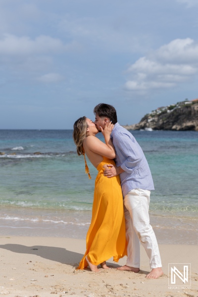 Romantic Proposal During a Family Session