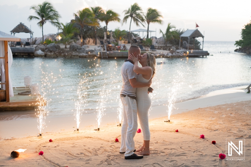 Wedding proposal at Baoase Luxury Resort