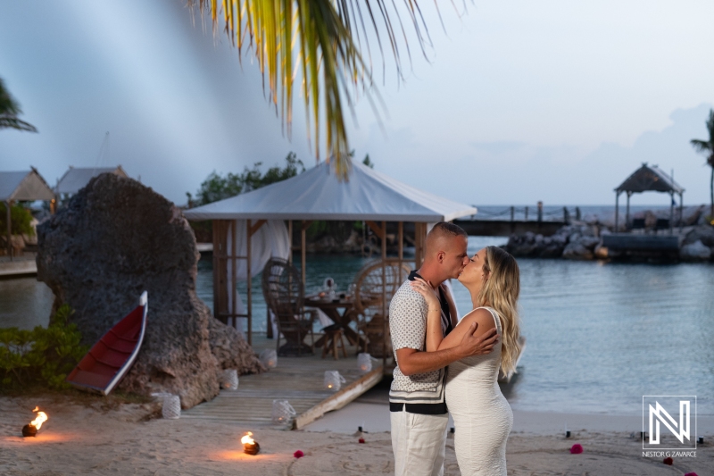 Wedding proposal at Baoase Luxury Resort