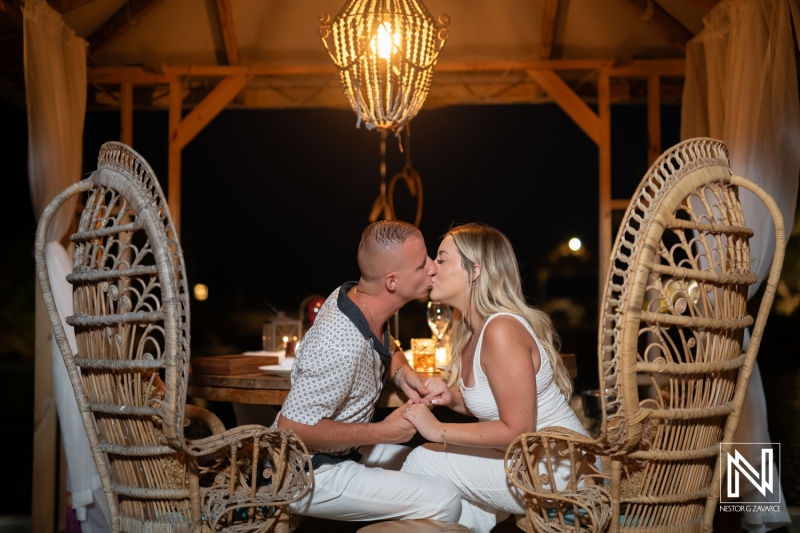 Wedding proposal at Baoase Luxury Resort