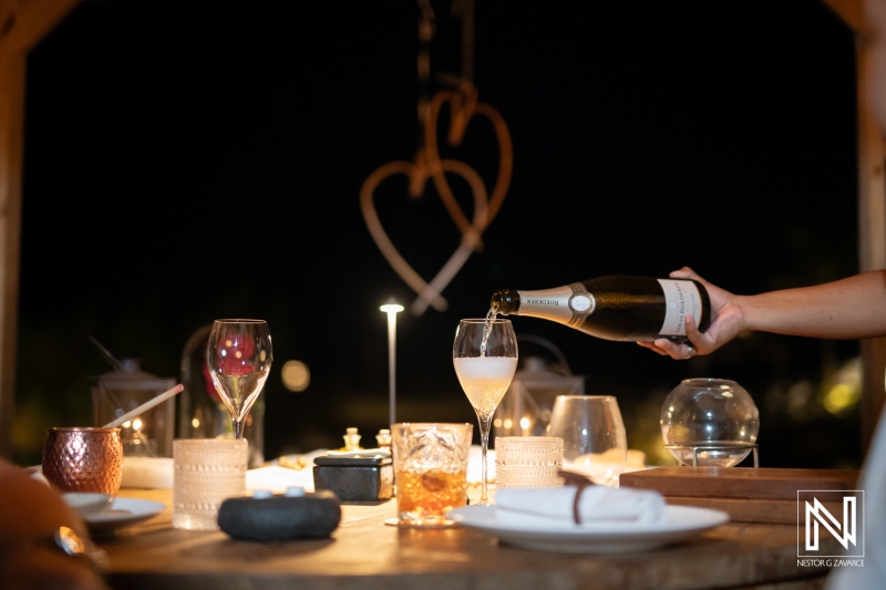 Wedding proposal at Baoase Luxury Resort