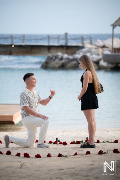 Surprise Proposal at Baoase