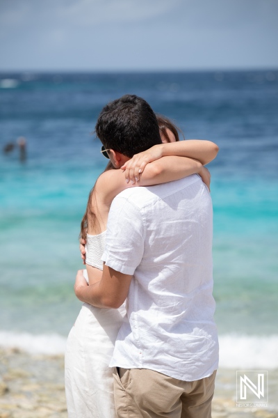 Romantic Proposal in Curacao