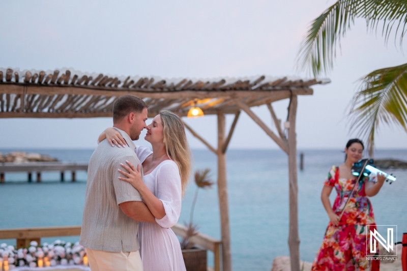 Romantic Caribbean Engagement